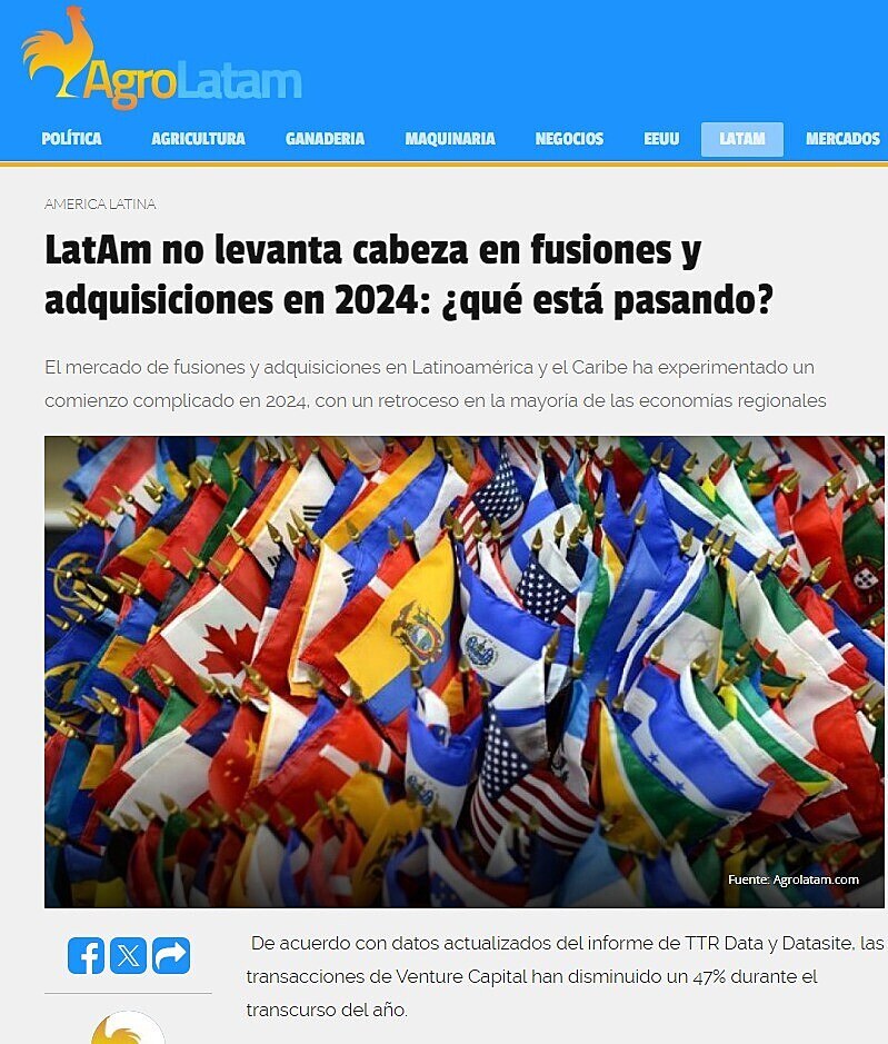 LatAm no levanta cabeza en fusiones y adquisiciones en 2024: qu est pasando?